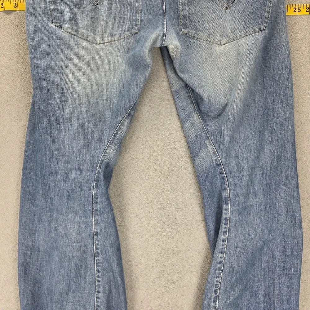 Vintage Levis Engineered Jeans Mens Blue Twisted Medium Wash Zip Fly Fits 34x32